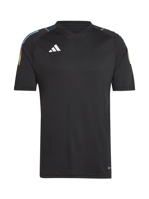 ADIDAS PERFORMANCE Funktionsskjorte  grå / sort / hvid