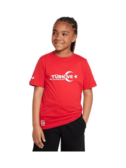 NIKE Funktionsskjorte  rød