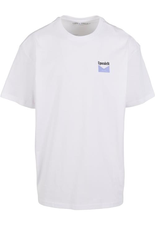 Mister Tee Bluser & t-shirts 'Live Bold'  blå / hvid