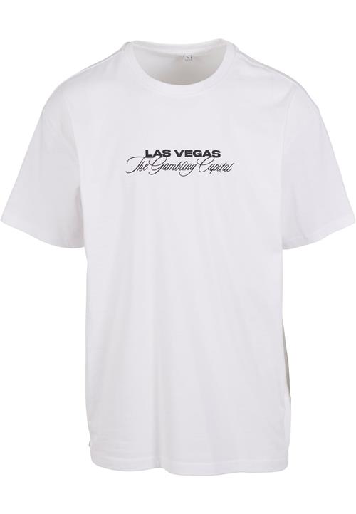 Mister Tee Bluser & t-shirts 'Gambling Capital'  grøn / sort / hvid