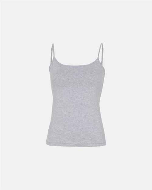 Stroptop |  Bambusviskose | Grå