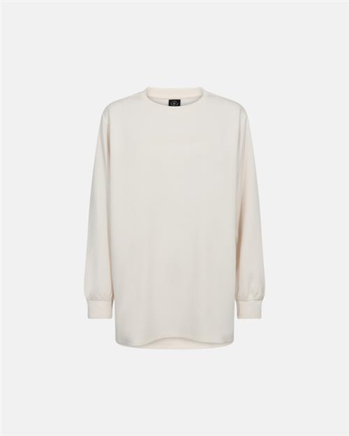 Sweatshirt "Oversize" | Polyester | Råhvid
