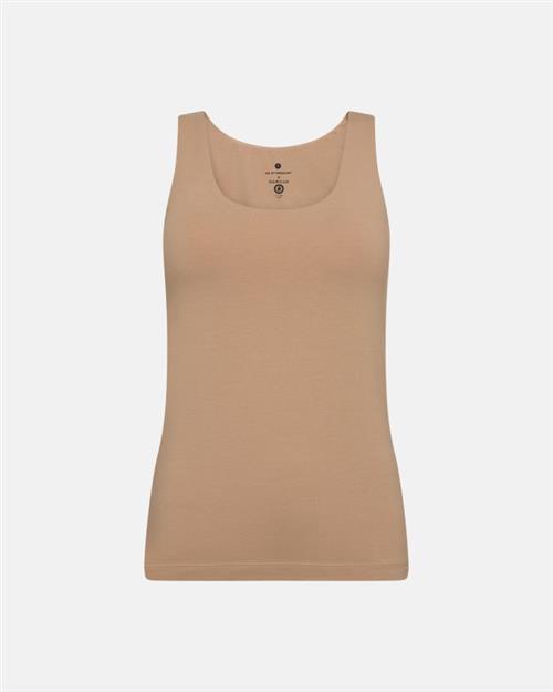 Tanktop m. support | Bambusviskose | Nude