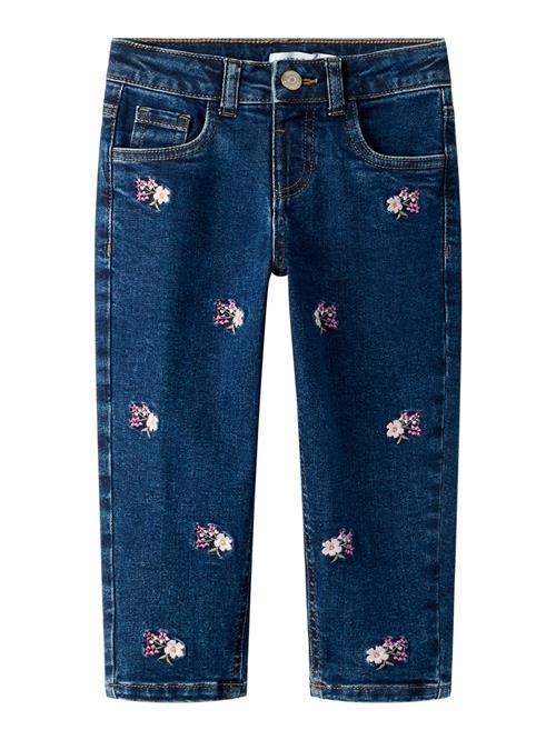 NAME IT Mom Jeans Bella Denim Blue Emb