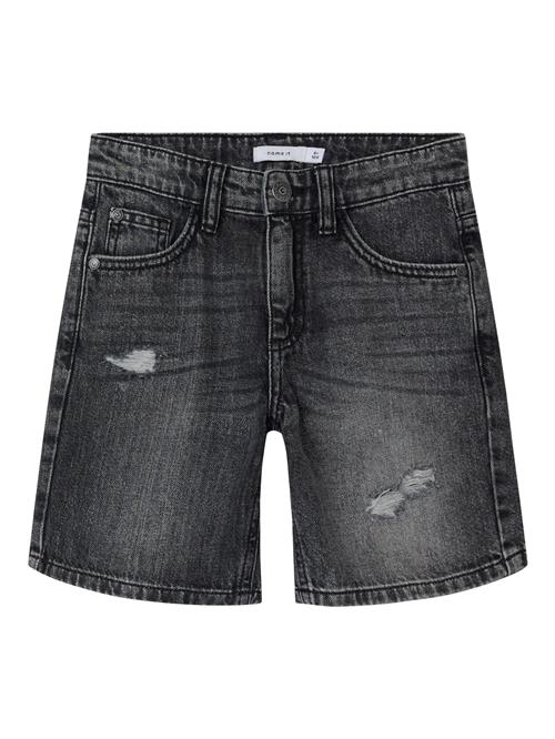 NAME IT Denim Short Silas Loose Dark Grey Denim