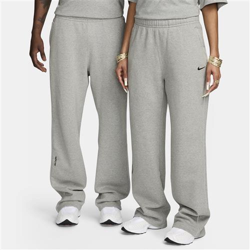 NOCTA NOCTA Fleece CS-sweatpants med åben kant til mænd - grå