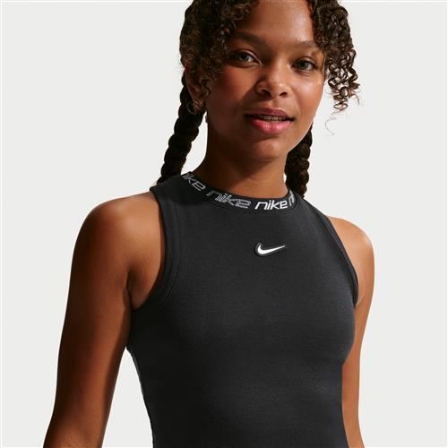Nike Dri-FIT-tanktop til større børn (piger) - sort