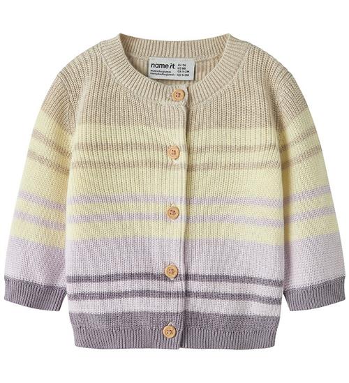 Name It Cardigan - Strik - NbfDiona - Peyote Melange