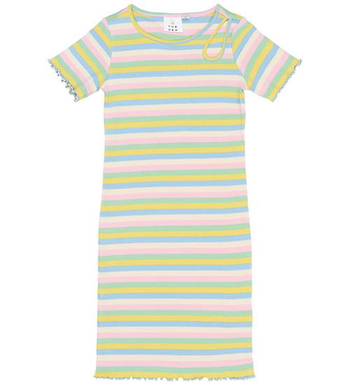 The New Kjole - Rib - TnStella - Multi Striped