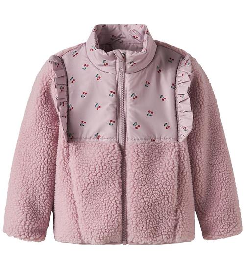 Name It Fleecejakke - Teddy - NmfMinna - Keepsake Lilac