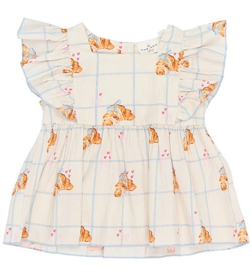 The New Siblings Top - TnstSilke - Gardenia m. Croissanter