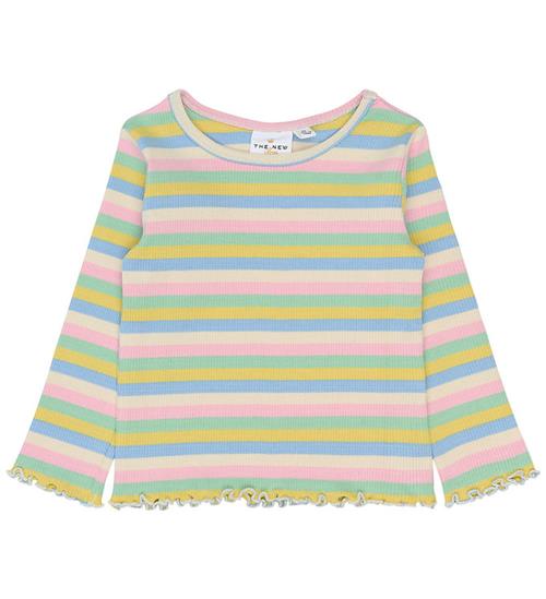 The New Siblings Bluse - Rib - TnstSofia - Multi Striped