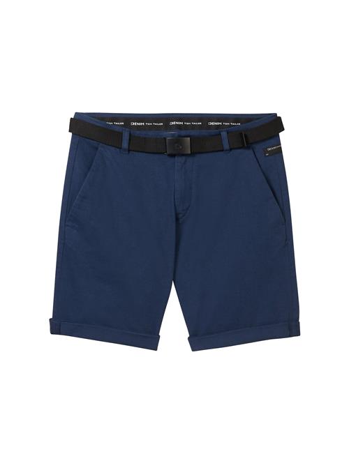 TOM TAILOR DENIM Lærredsbukser  navy / sort