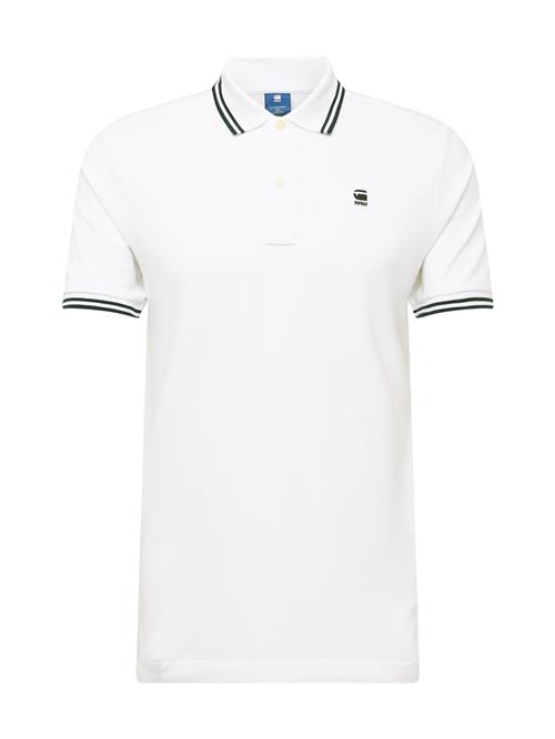 G-STAR Bluser & t-shirts 'Dunda Slim Stripe Polo'  marin / hvid