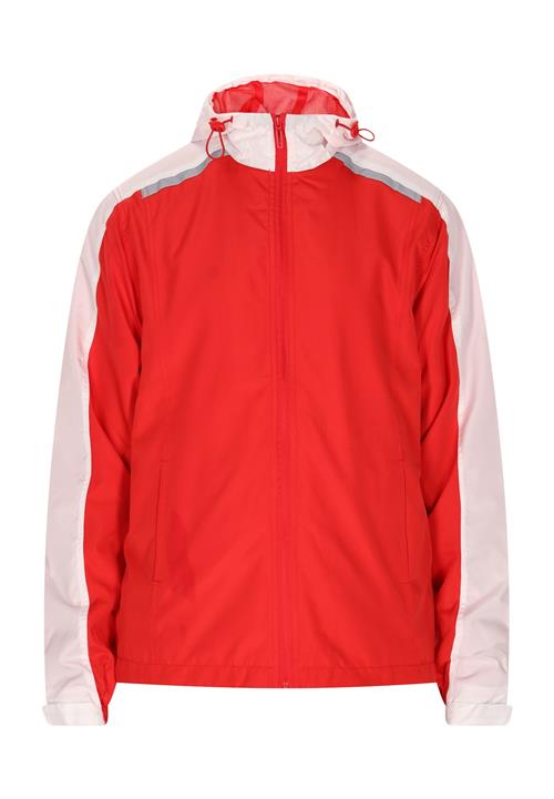 COSIMON Overgangsjakke  rød / hvid