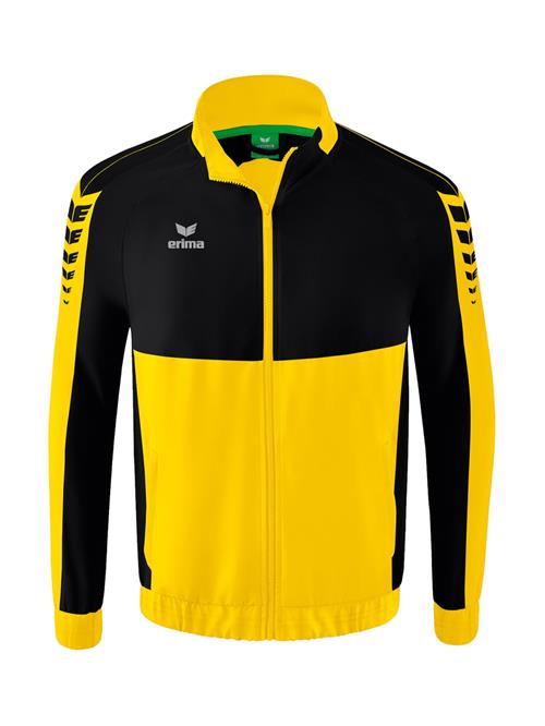 ERIMA Sportsjakke  gul / sort / hvid