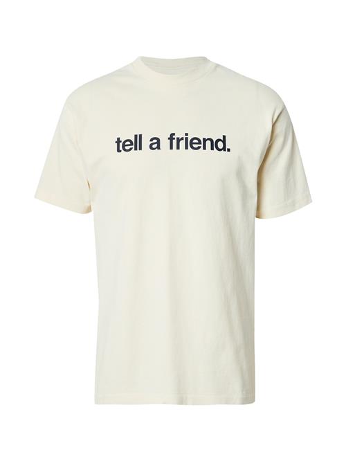 VANS Bluser & t-shirts 'Tell A Friend'  beige / sort