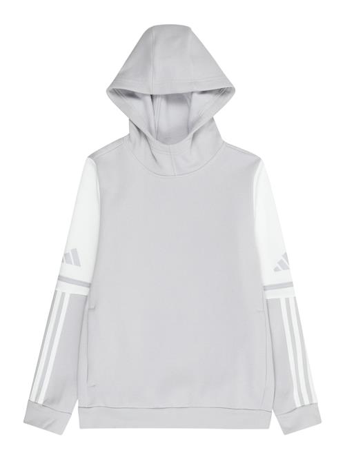 ADIDAS PERFORMANCE Sportsweatshirt  lysegrå / hvid