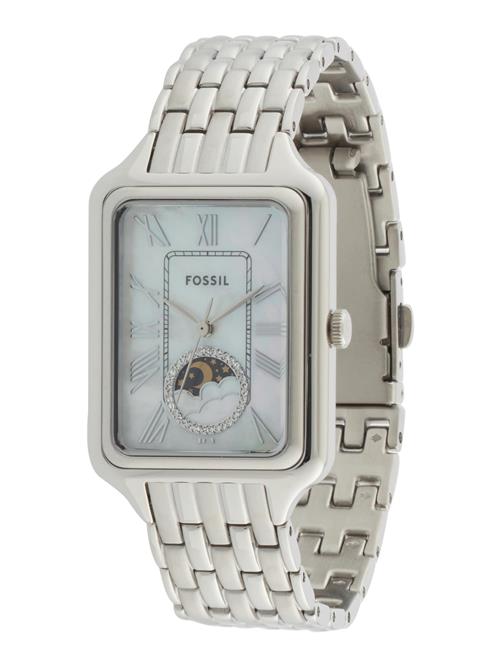 FOSSIL Analogt ur 'Raquel'  sølv / offwhite