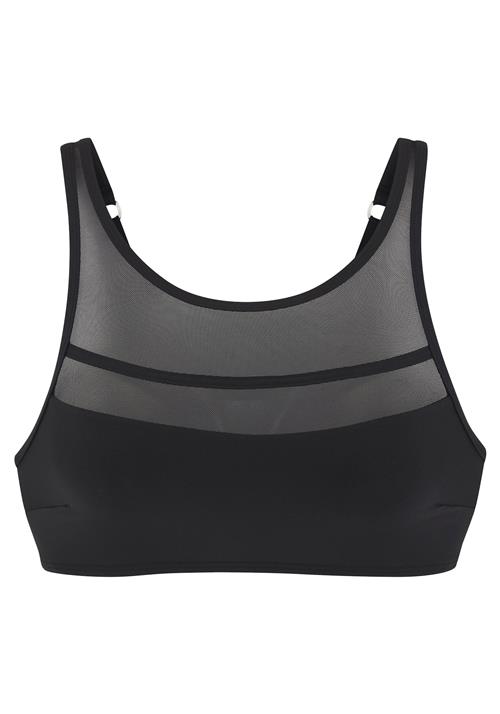 LASCANA Bikinioverdel  sort