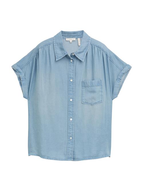 TOM TAILOR Bluse  blue denim