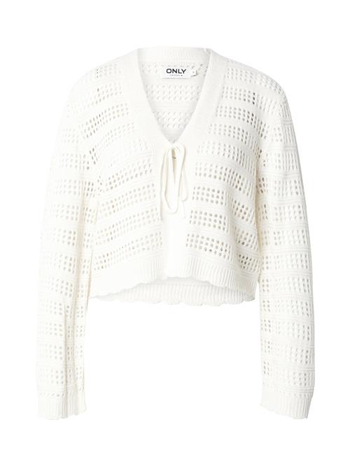 ONLY Cardigan 'ONLLykke'  uldhvid
