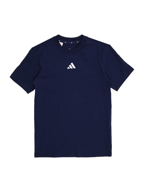 ADIDAS SPORTSWEAR Funktionsskjorte  navy / hvid