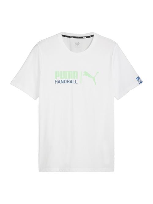 PUMA Funktionsskjorte  grøn / sort / hvid