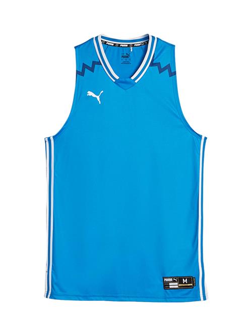 PUMA Funktionsskjorte 'Team Game'  blå / sort / hvid