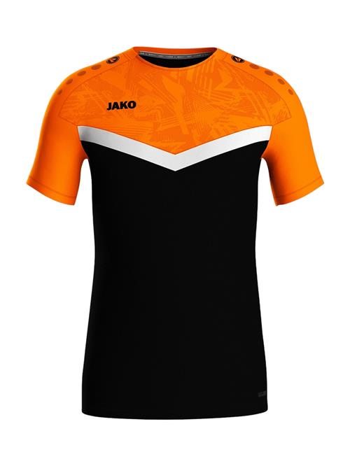 JAKO Funktionsskjorte  mørkeorange / sort / hvid