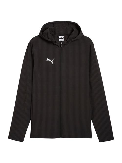 PUMA Træningsjakke 'TeamAdditions'  sort / hvid