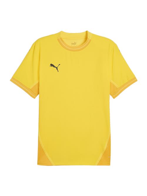 PUMA Funktionsskjorte 'TeamFinal'  gul / mørkegul / sort