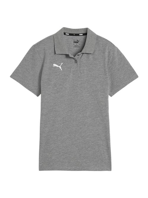 PUMA Funktionsbluse 'TeamGoal'  grå / hvid