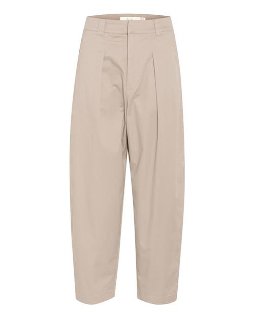 InWear Bukser med lægfolder 'Dixie'  beige