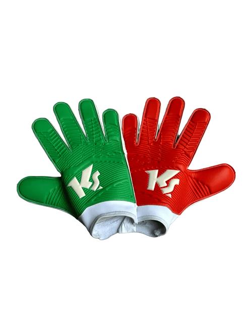 KEEPERsport Sportshandsker  grøn / rød / hvid
