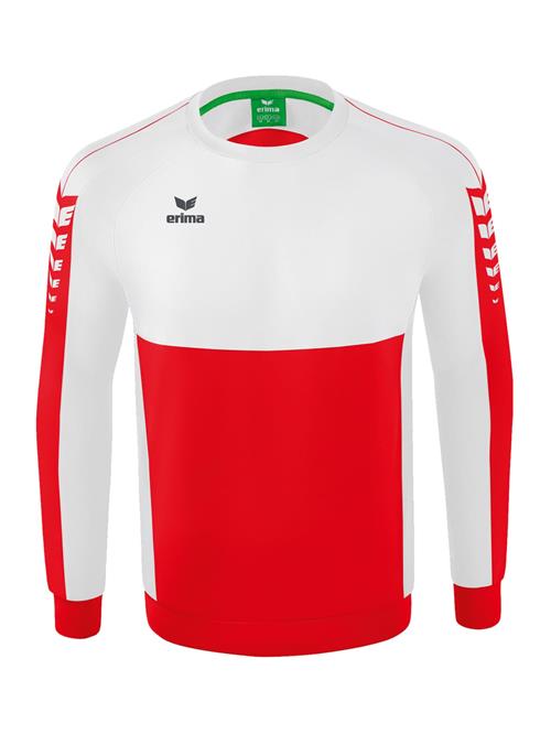 ERIMA Sportsweatshirt  rød / sort / hvid