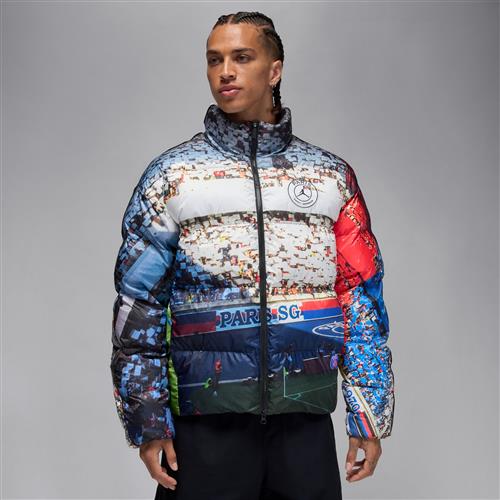 Paris Saint-Germain-parka til mænd - sort