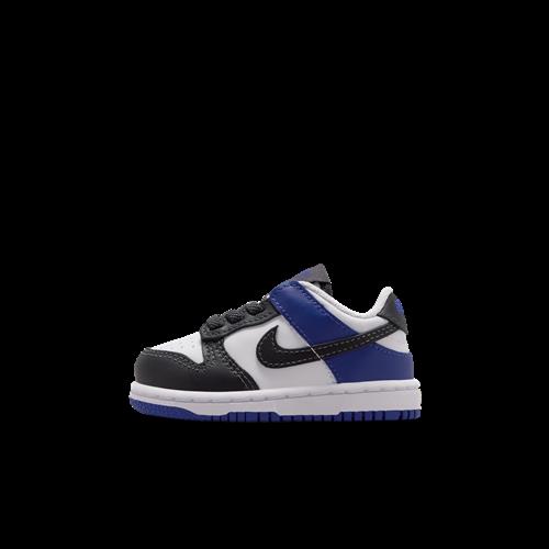 Nike Dunk Low-sko til babyer/småbørn - hvid