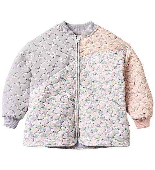 Wheat Termojakke - Helmao - Purple Light Petunias