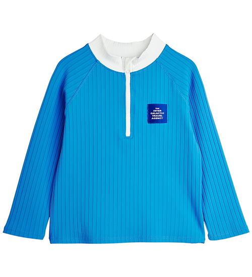 Mini Rodini Badebluse - UV40+ - Travel Agency - Blå