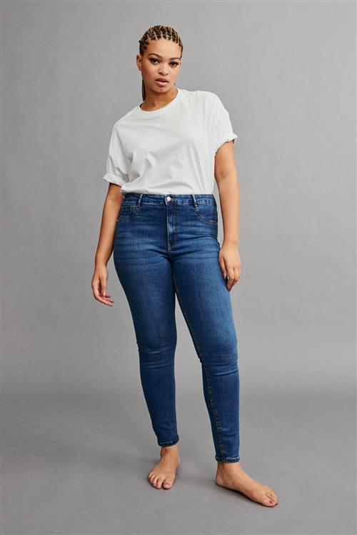 Gina Tricot - high waist jeans - Highwaist jeans - Lilla - XS - Dame