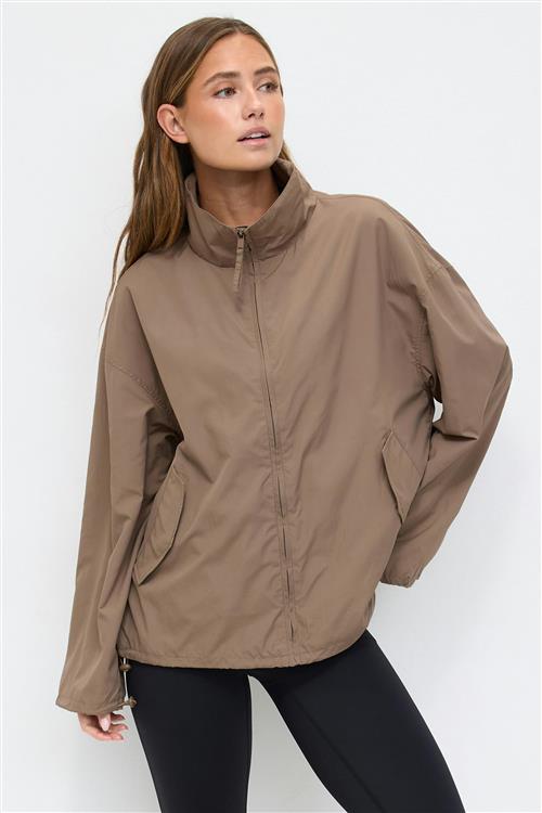 Gina Tricot - Sporty jacket - Jakker - Beige - M - Dame