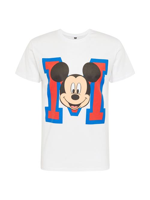 Mister Tee Bluser & t-shirts 'Mickey Mouse'  blandingsfarvet / hvid
