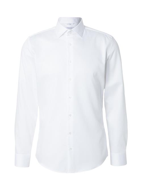 SEIDENSTICKER Forretningsskjorte 'Schwarze Rose'  hvid