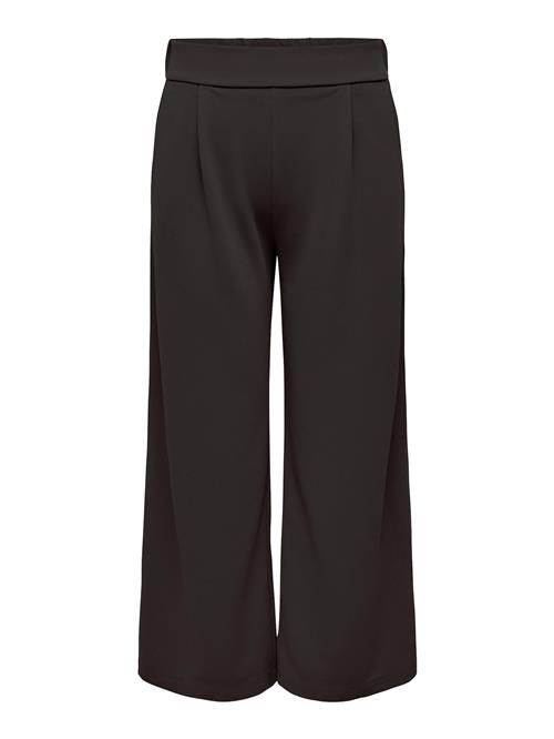 ONLY Carmakoma Bukser med lægfolder  brun