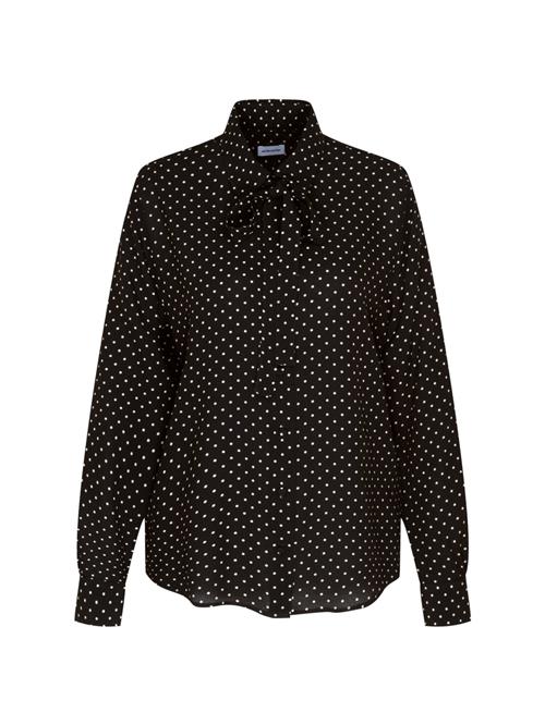 SEIDENSTICKER Bluse 'The Statement Prints'  sort / hvid