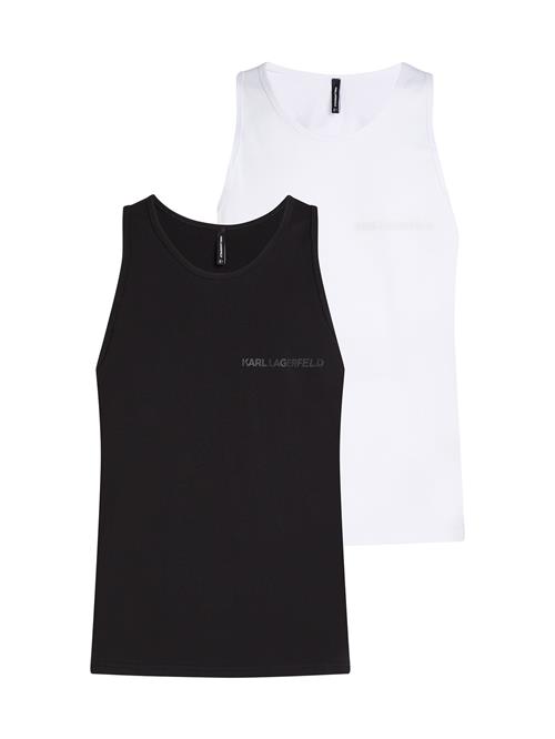 Karl Lagerfeld Undertrøje  sort / hvid