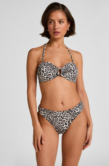 Hunkemöller Bikinibund Leopard Sort