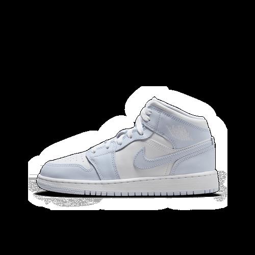 Air Jordan 1 Mid-sko til større børn - blå