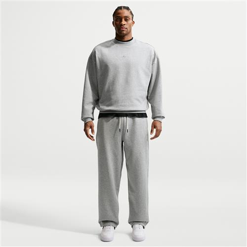 Nike Standard Issue Therma-FIT-basketballbukser med åbne manchetter til mænd - grå